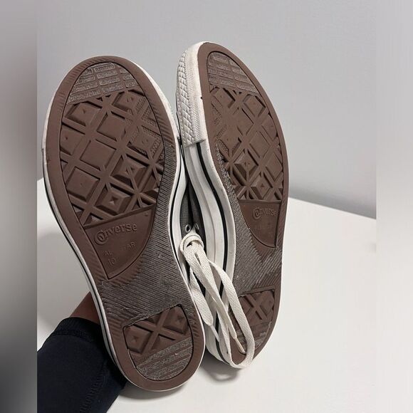 Converse Gray Low Top Men 10 - Picture 5 of 8